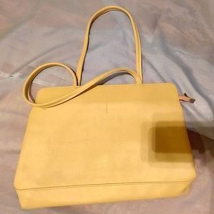 Yellow tote/shoulder bag